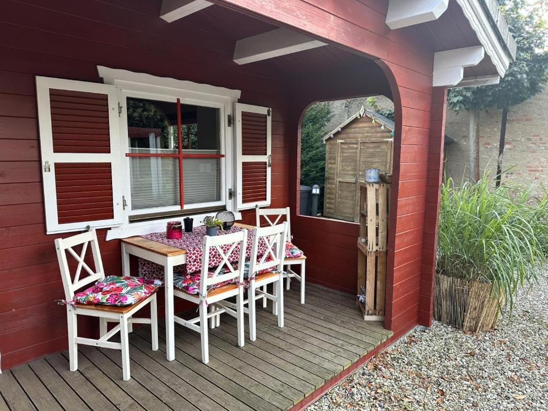 Neu! Ferienhuette Tiny House Villa Schoningen Buitenkant foto