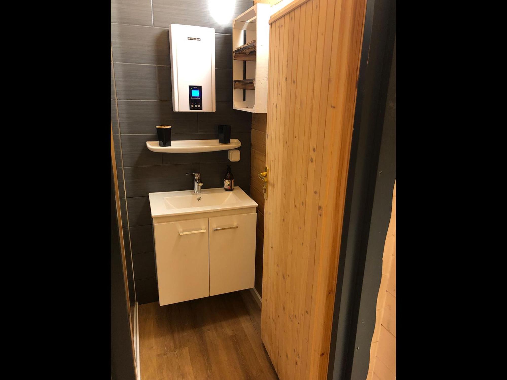 Neu! Ferienhuette Tiny House Villa Schoningen Buitenkant foto