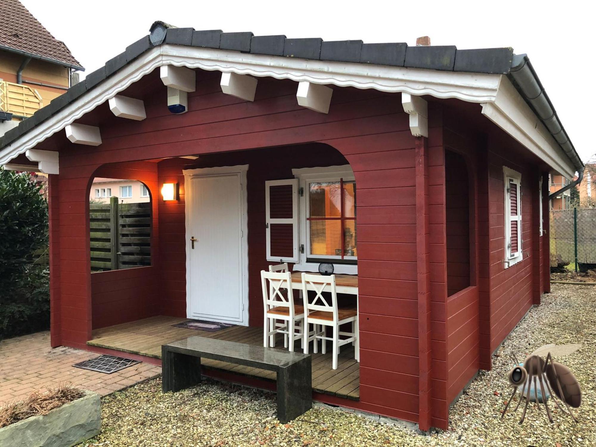 Neu! Ferienhuette Tiny House Villa Schoningen Buitenkant foto